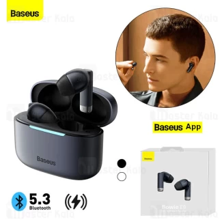 هندزفری بلوتوث دوگوش بیسوس Baseus Bowie E9 TWS Earphones ENC Wireless Headphones NGTW120001