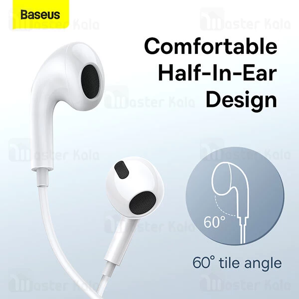 هندزفری سیم دار Baseus C17 Encok Type-C lateral in-ear Wired Earphone NGCR010002