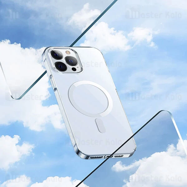 قاب مگنتی ایفون Apple iPhone 12 / 12 Pro Baseus Crystal Magnetic Case ARJT000602