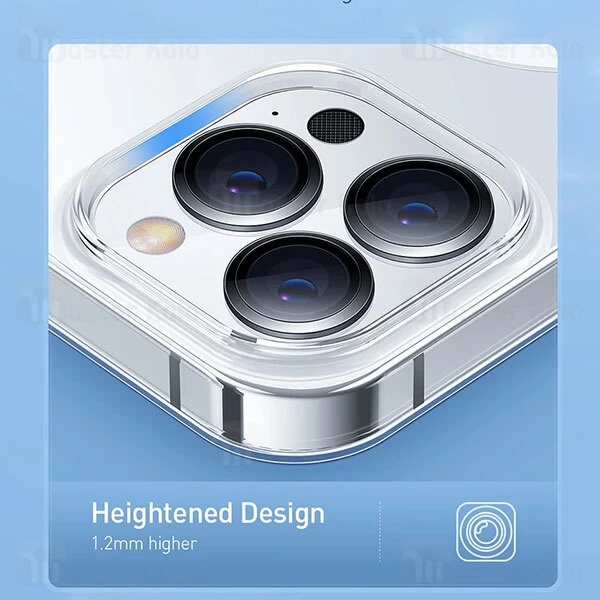 قاب مگنتی ایفون Apple iPhone 12 Pro Max Baseus Crystal Magnetic Case ARJT000702