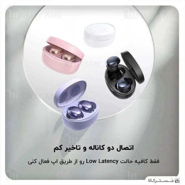 ﻿هندزفری بلوتوث Baseus E2 Bowie True Wireless Earphones NGTW090001