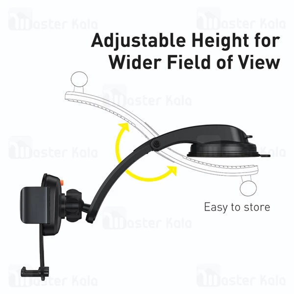 هولدر Baseus Easy Control Pro Clamp Car Mount Holder Set SUYK010001