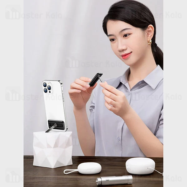 پایه نگهدارنده گوشی Baseus Foldable Rotating Bracket for Mobile Phone LUXZ000001