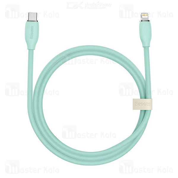 کابل لایتنینگ به Type C بیسوس Baseus Jelly Liquid Silica Gel CAGD020001 Type C to Lightning Data And Charging Cable 20W