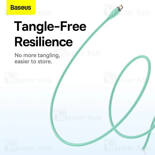 کابل لایتنینگ بیسوس Baseus Jelly Liquid Silica Gel CAGD000001 Lightning 2.4A