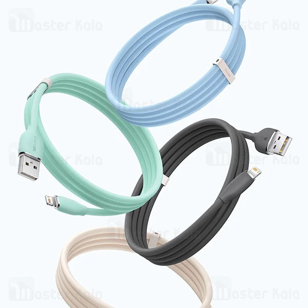 کابل لایتنینگ بیسوس Baseus Jelly Liquid Silica Gel CAGD000001 Lightning 2.4A