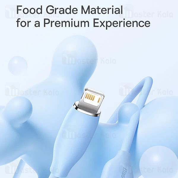 کابل لایتنینگ بیسوس Baseus Jelly Liquid Silica Gel CAGD000001 Lightning 2.4A