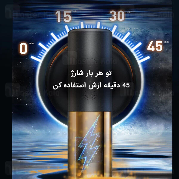 دستگاه واکس شارژی خودرو بیسوس Baseus New Power Cordless Electric Polisher CRDLQ-B01 30W