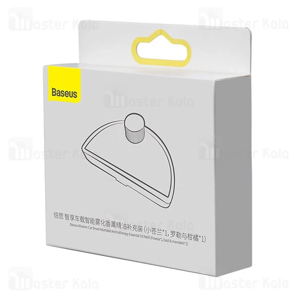 کیت رایحه خوشبو کننده هوای خودرو Baseus Wisdom Car Smart Atomized Air Freshener Essential Oil Refill CNZX010200
