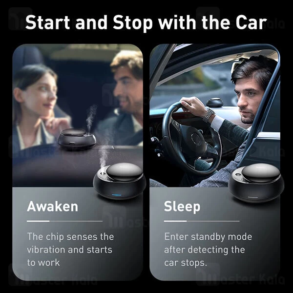 خوشبو کننده هوای خودرو Baseus Wisdom Car Smart Atomized Air Freshener CNZX000301