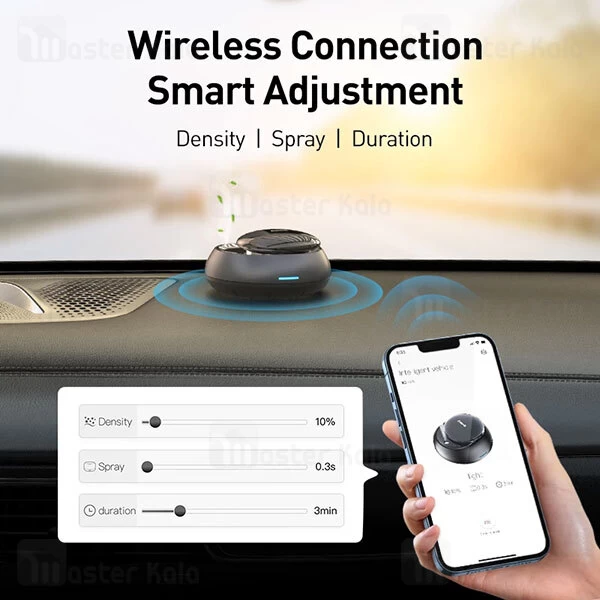 خوشبو کننده هوای خودرو Baseus Wisdom Car Smart Atomized Air Freshener CNZX000301