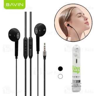 هندزفری سیمی باوین Bavin HX816 Dual Dynamic Drivers Earphones 3.5mm