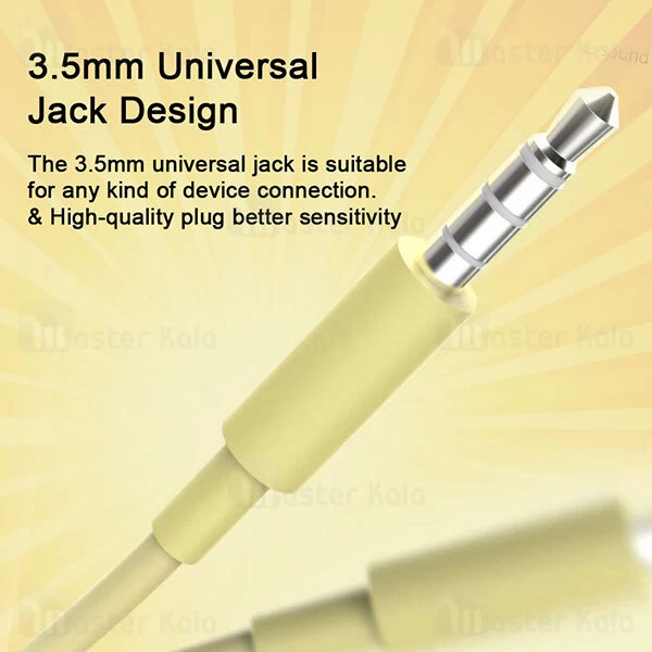 هندزفری سیمی Bavin HX831 Soft Candy Color Wired In-Ear Earphone 3.5mm Jack