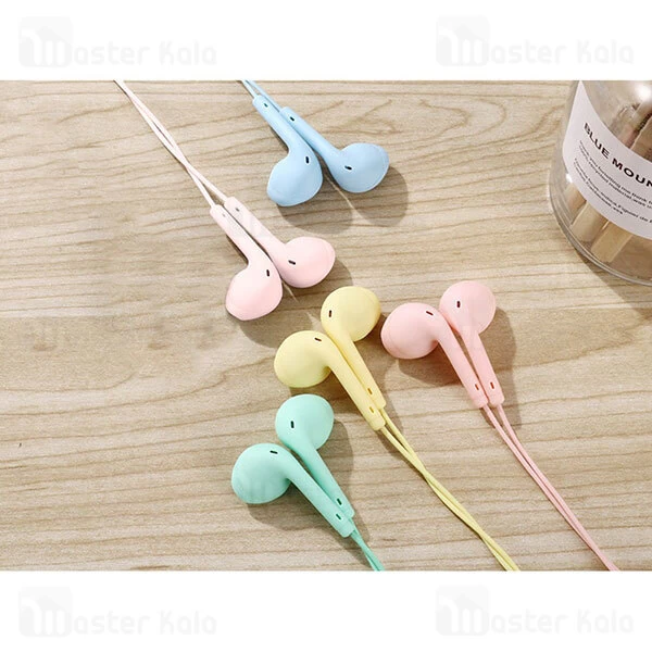هندزفری سیمی Bavin HX831 Soft Candy Color Wired In-Ear Earphone 3.5mm Jack
