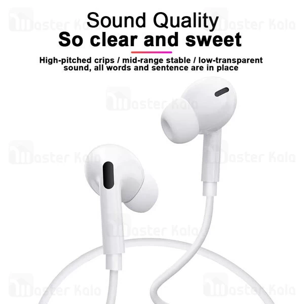 هندزفری سیمی باوین Bavin HX832 Wired Headset Jack 3.5mm