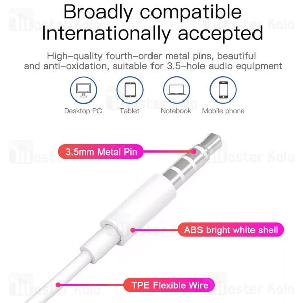 هندزفری سیمی باوین Bavin HX832 Wired Headset Jack 3.5mm