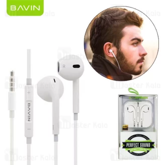 هندزفری سیمی باوین Bavin HX833 Perfect Sound Wired Headset Jack 3.5mm