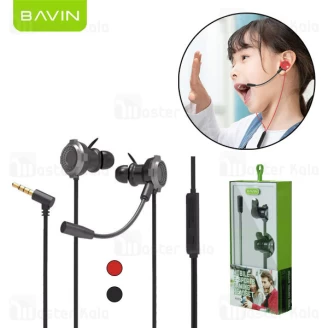هندزفری سیمی باوین Bavin HX836 Mobile E-Sports Gaming Headset 3.5mm