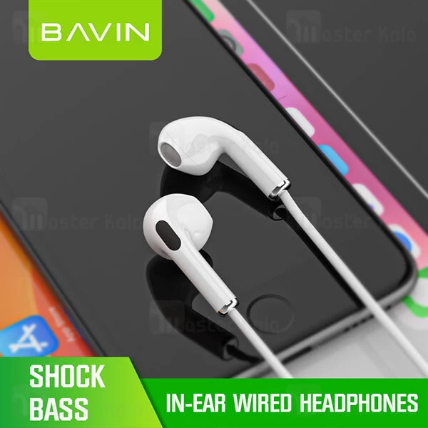 هندزفری سیمی Bavin HX853 Sound Capsule Wired In-Ear Earphone 3.5mm Jack