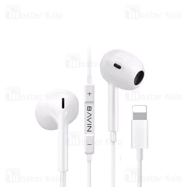 هندزفری سیمی باوین Bavin HX856 New Music Wired Headset Lightning Cable