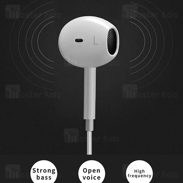 هندزفری سیمی باوین Bavin HX856 New Music Wired Headset Lightning Cable