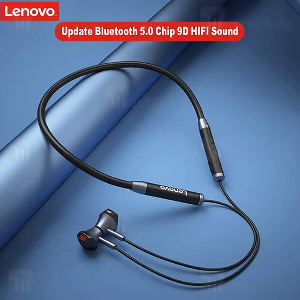 هندزفری بلوتوث لنوو Lenovo HE06 Circle Iron Wireless Bluetooth طراحی مگنتی