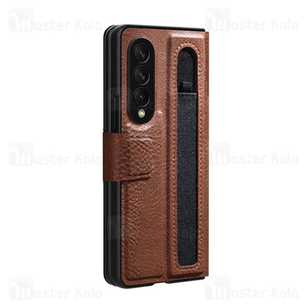 قاب چرمی نیلکین سامسونگ Samsung Galaxy Z Fold3 5G Nillkin Aoge Leather Cover Case