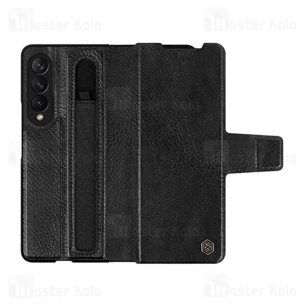 قاب چرمی نیلکین سامسونگ Samsung Galaxy Z Fold3 5G Nillkin Aoge Leather Cover Case
