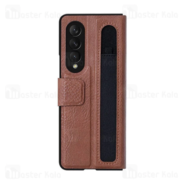 قاب چرمی نیلکین سامسونگ Samsung Galaxy Z Fold3 5G Nillkin Aoge Leather Cover Case