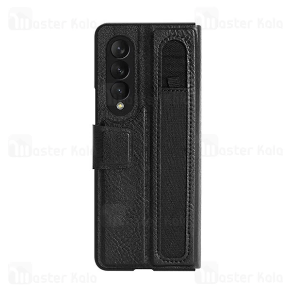 قاب چرمی نیلکین سامسونگ Samsung Galaxy Z Fold3 5G Nillkin Aoge Leather Cover Case