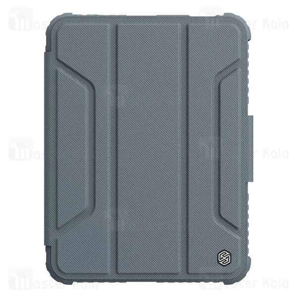 کاور چرمی هوشمند نیلکین آیپد Apple iPad Mini 6 2021 Nillkin Bumper Leather Case Pro