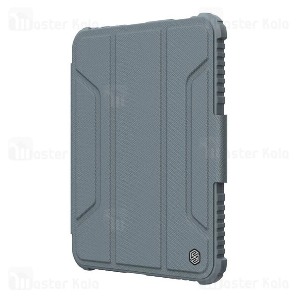 کاور چرمی هوشمند نیلکین آیپد Apple iPad Mini 6 2021 Nillkin Bumper Leather Case Pro