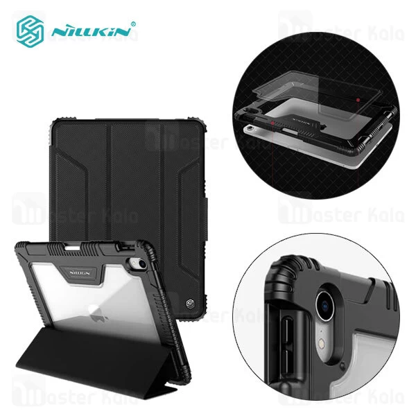 کیف چرمی هوشمند نیلکین آیپد پرو Apple iPad Pro 11 2018 Nillkin Bumper Leather