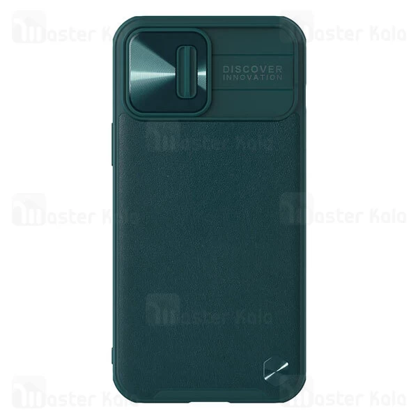 قاب چرمی نیلکین آیفون Apple iPhone 13 Pro Max Nillkin CamShield Leather Case دارای محافظ دوربین