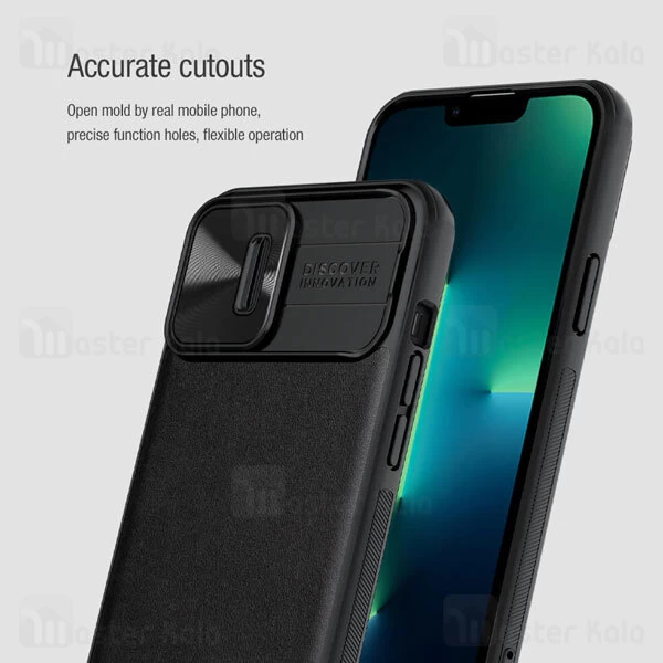 قاب چرمی نیلکین آیفون Apple iPhone 13 Pro Max Nillkin CamShield Leather Case دارای محافظ دوربین