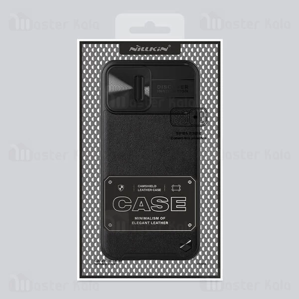 قاب چرمی نیلکین آیفون Apple iPhone 13 Pro Max Nillkin CamShield Leather Case دارای محافظ دوربین