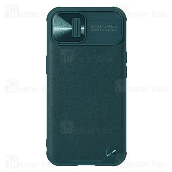 قاب چرمی نیلکین آیفون Apple iPhone 13 Nillkin CamShield Leather Case دارای محافظ دوربین