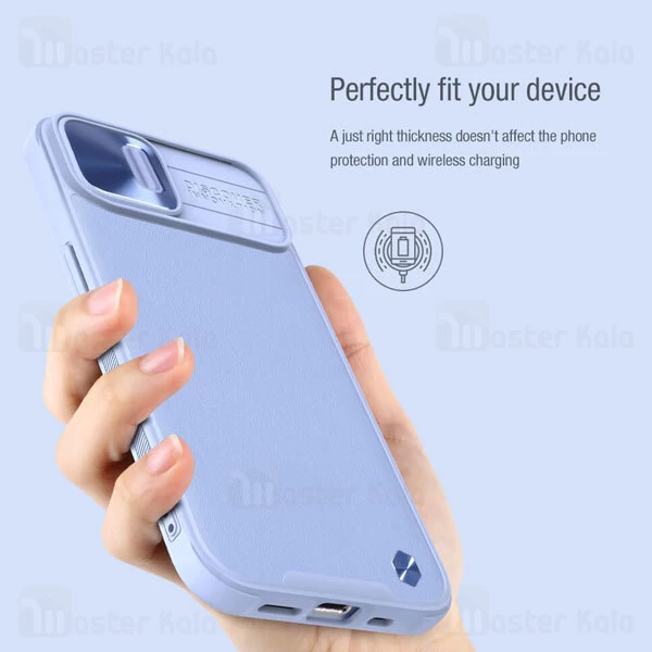 قاب چرمی نیلکین آیفون Apple iPhone 13 Nillkin CamShield Leather Case دارای محافظ دوربین