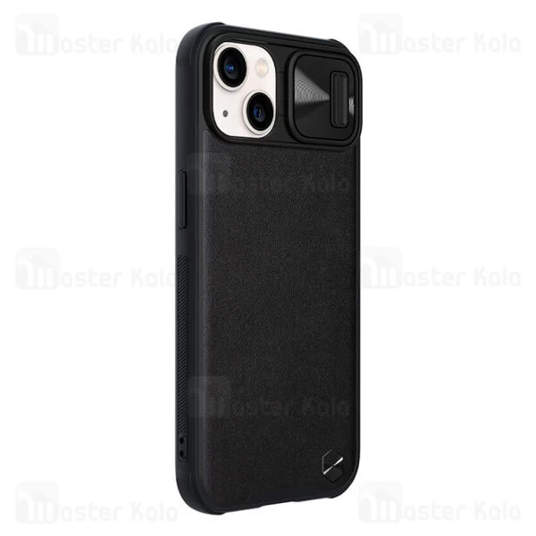 قاب چرمی نیلکین آیفون Apple iPhone 13 Nillkin CamShield Leather Case دارای محافظ دوربین