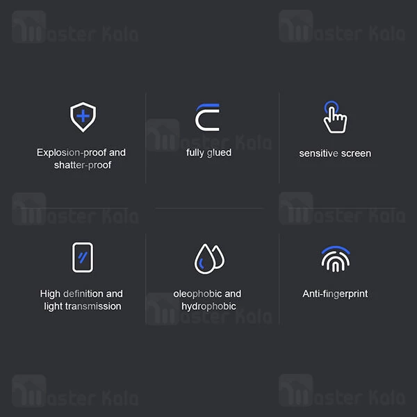 محافظ خمیده Samsung Galaxy Note 20 Ultra Nillkin Protective Film For Curved Screen