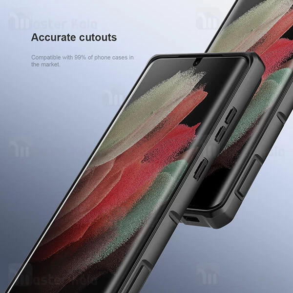 محافظ خمیده Samsung Galaxy S21 Ultra Nillkin Protective Film For Curved Screen