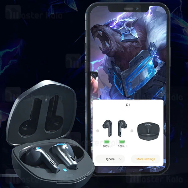 هندزفری بلوتوث QCY G1 Low Latency True Wireless Gaming Earbuds