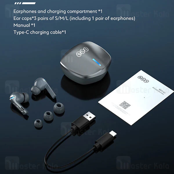 هندزفری بلوتوث QCY G1 Low Latency True Wireless Gaming Earbuds