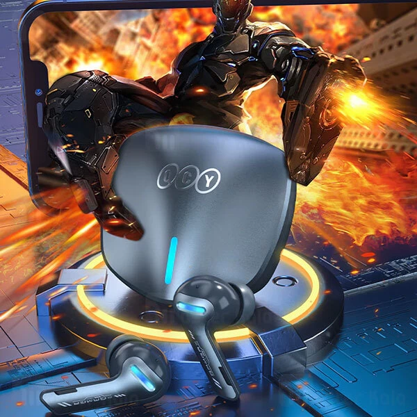 هندزفری بلوتوث QCY G1 Low Latency True Wireless Gaming Earbuds