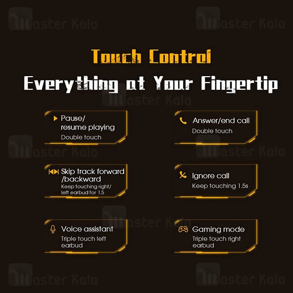 هندزفری بلوتوث QCY G1 Low Latency True Wireless Gaming Earbuds