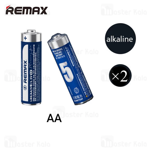 باتری قلمی REMAX LR6 Relik Alkaline Battery AA 2pcs