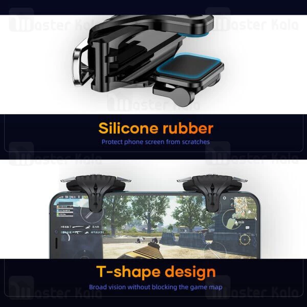 دسته بازی انگشتی موبایل راک Rock G01 Shooting Game Controller