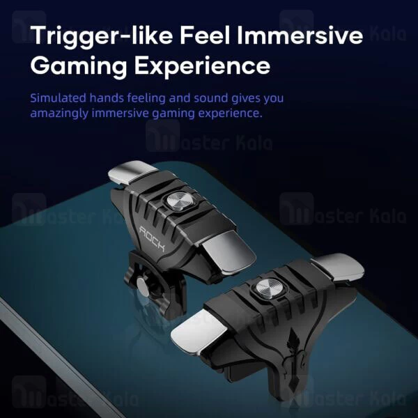 دسته بازی انگشتی موبایل راک Rock G01 Shooting Game Controller