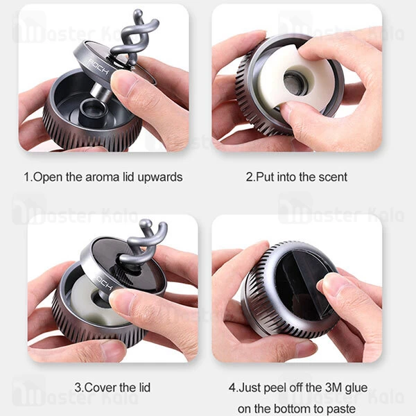 خوشبو کننده هوا خودرو راک Rock RPH0939 Fond Series Dashboard Car Aroma Diffuser