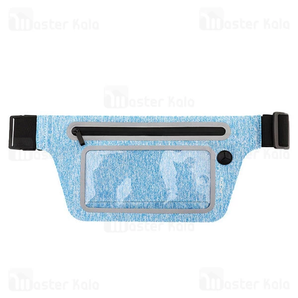 کیف کمری Rock RST1038 Slim Sports Waist Bag Transparent Window Version